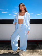 Women'S Patchwork Outerwear And Trousers Set